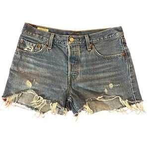 Levi's Blue Jean Shorts